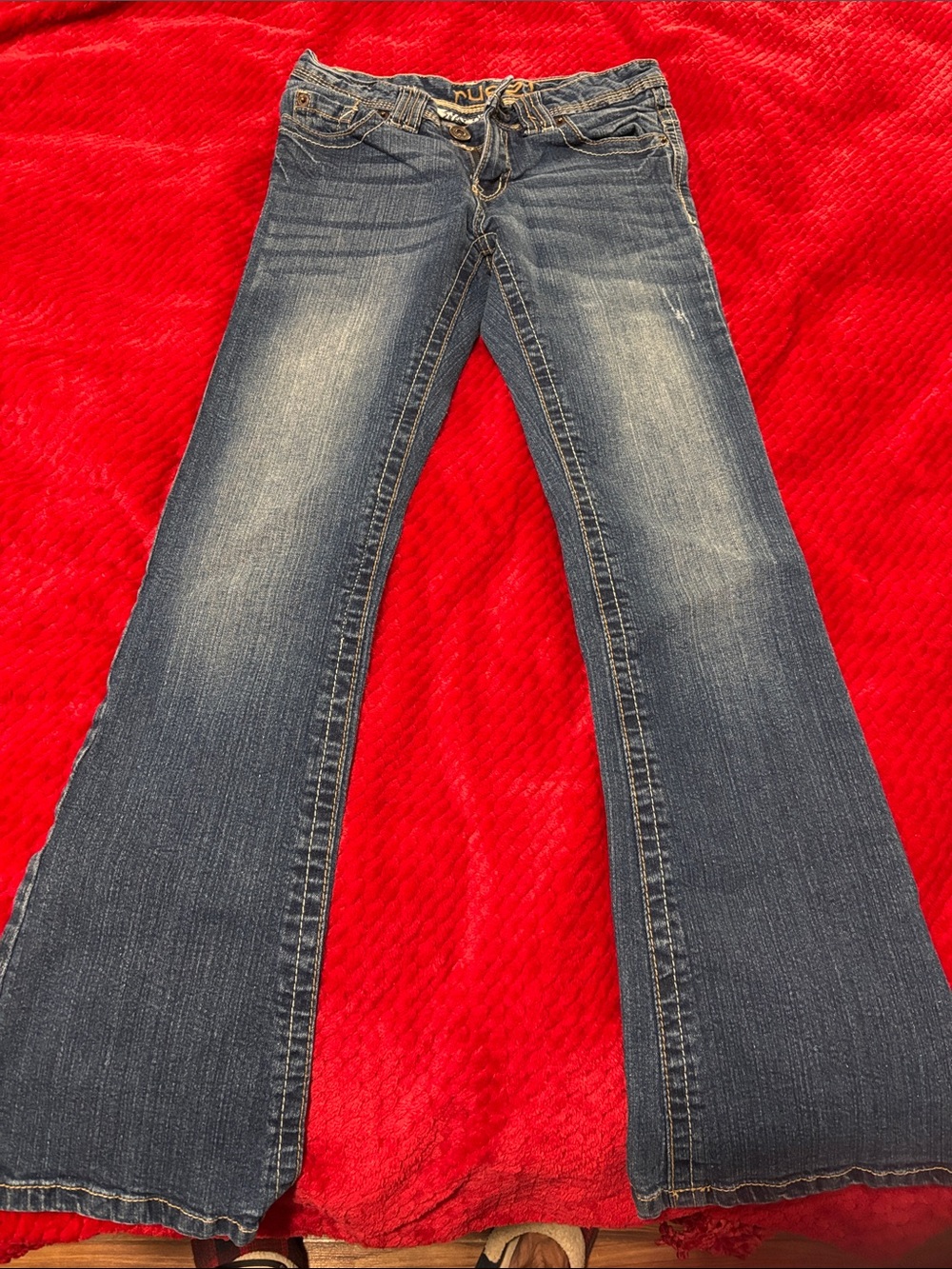 Rue21 Dark Blue Flared Women's Jeans